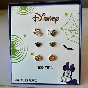 Disney Halloween 3 pairs of earrings